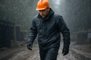 Hoe blijf je droog in een waterdichte werkbroek?